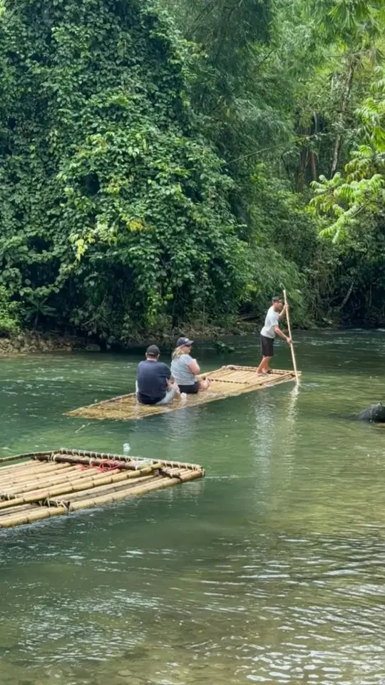 Bambusrafting