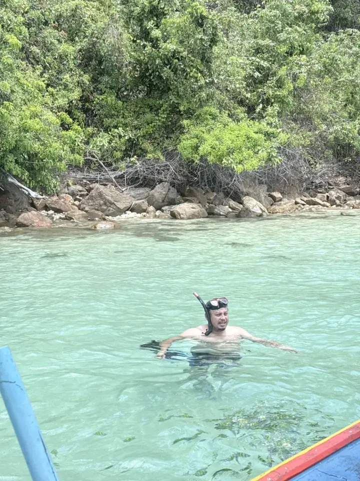 Snorkeling a kiránduláson